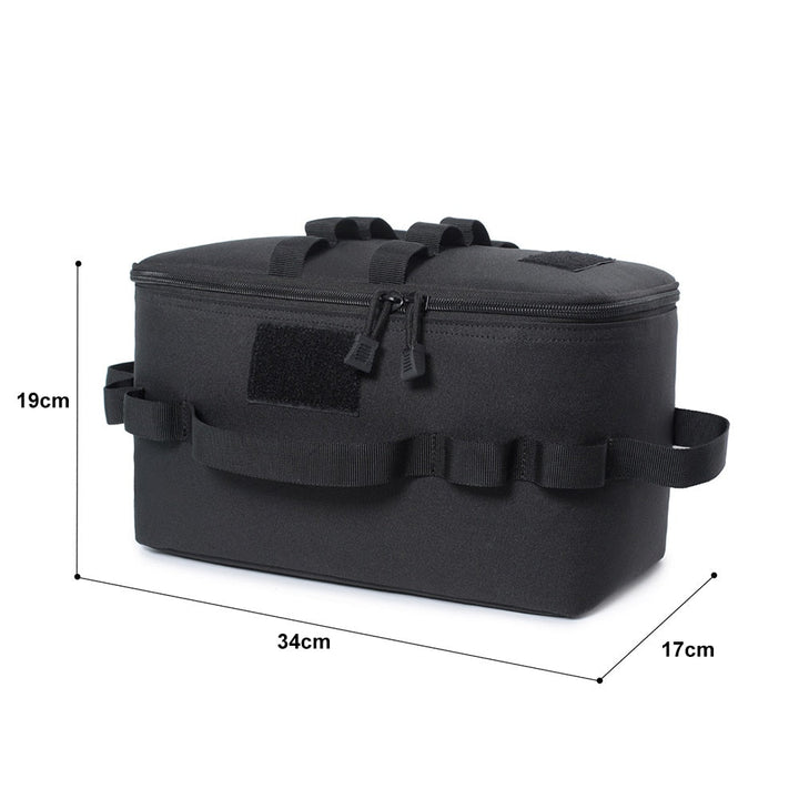 Multi-Compartment Outdoor Trail Camping Sleek Storage Bag | Bowlift