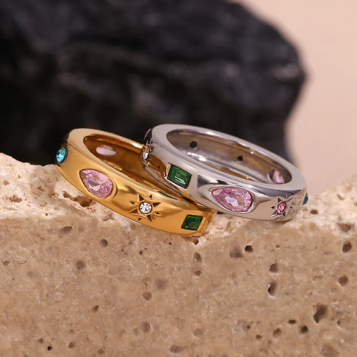 BowLift | 18k Gem Pop Ring