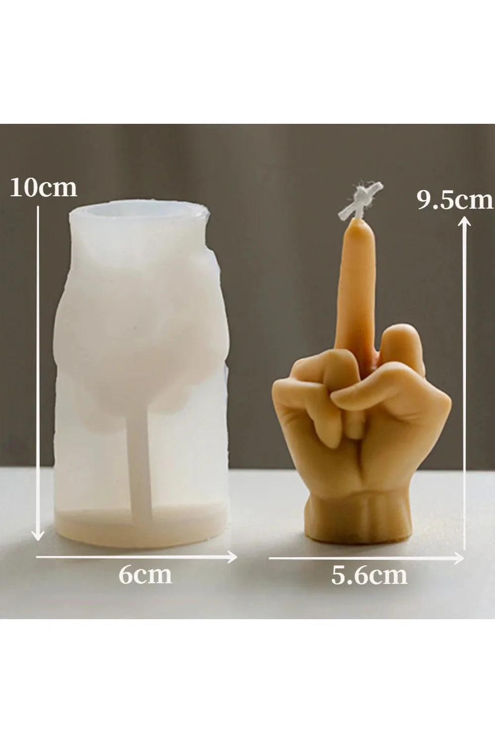 Finger candle shape DIY | Bowlift