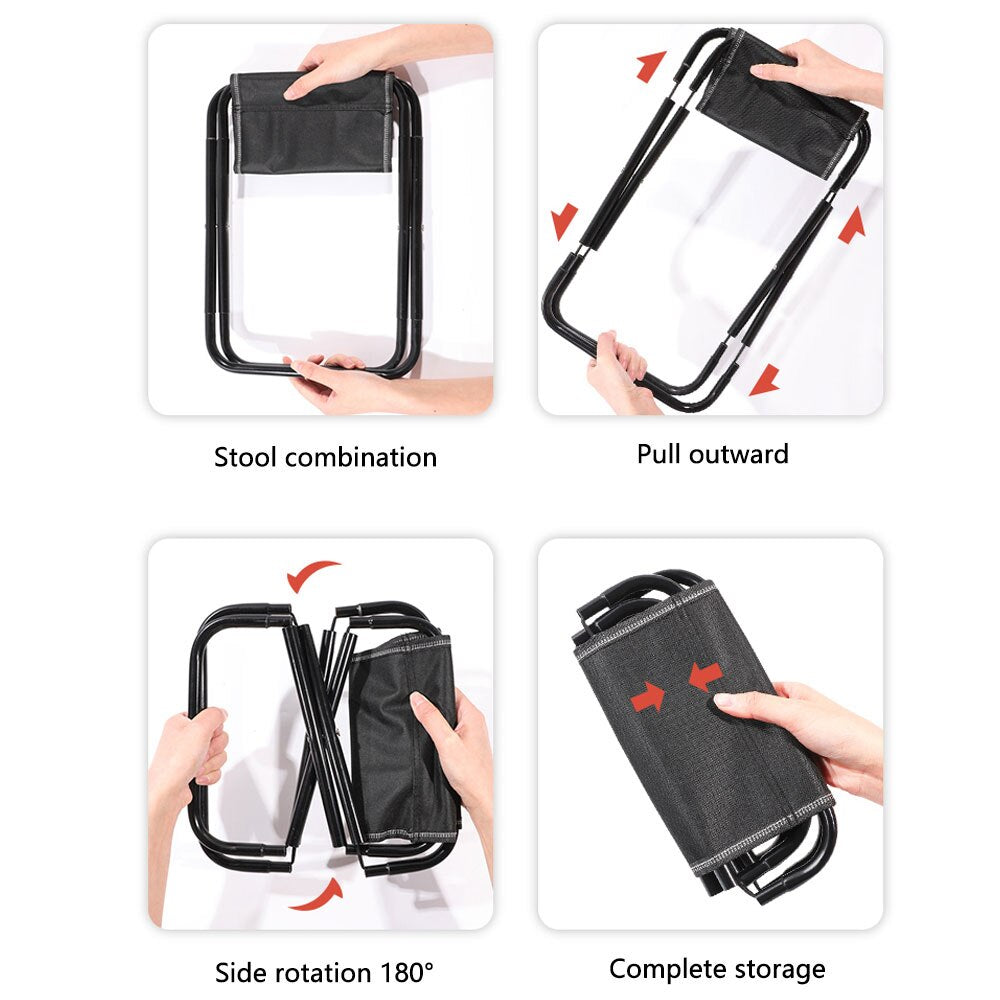 BowLift | Foldable Smart Rest Mini Hiking Stool