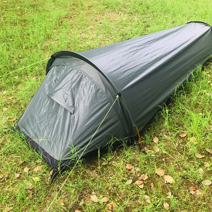 BowLift | Trekvento SoloShield Ultralight Single Tent | Waterproof & Windproof | With Aluminum Poles & Storage Bag | For Trekking, Hiking & Camping