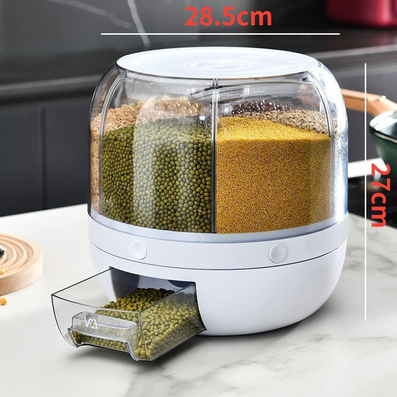 BowLift | Rotating Grain Organizing Food Dispenser