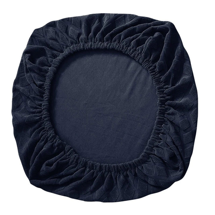 BowLift | Spandex elastic office chair cover Jacquard seat covers pineapple mesh fleece protective cover elastic computer seat protector