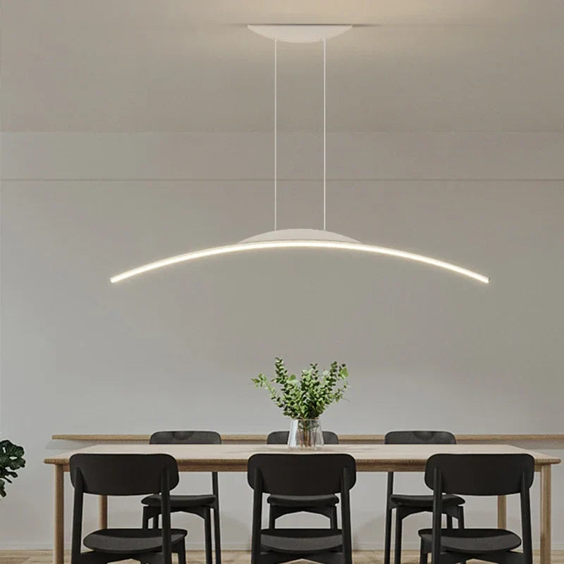 BowLift | Modern LED Pendant Light for Dining Room, Kitchen and Living Room