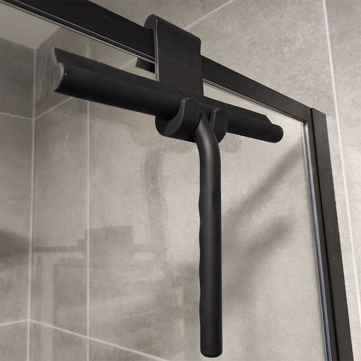 BowLift | Shower squeegee with hanging hook | Black | Convenient for the shower