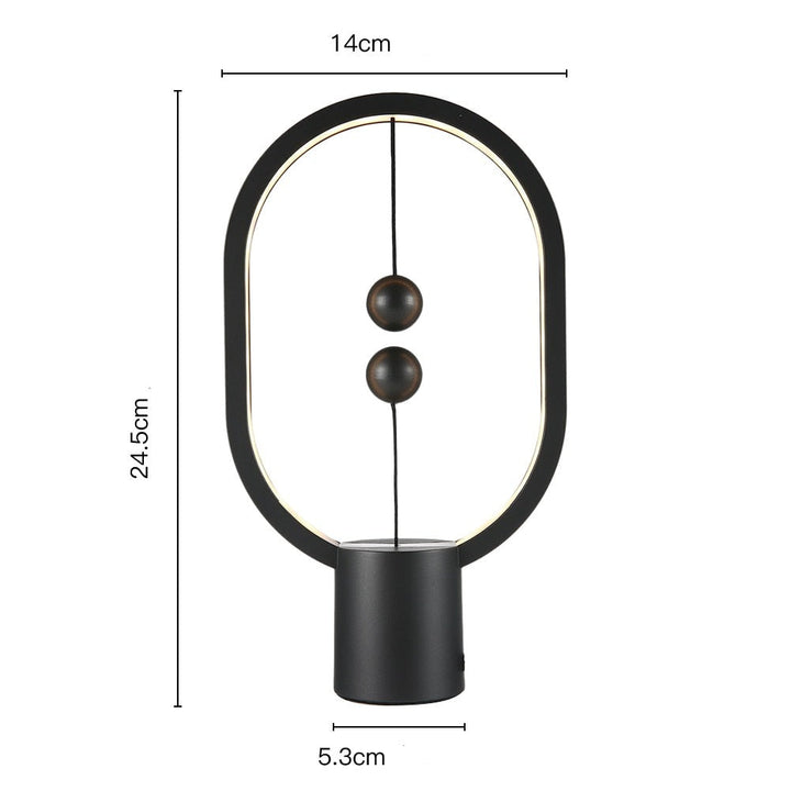 GlowSphere Table Lamp - Atmospheric Lighting for Home Bowlift