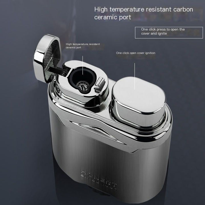 Elite Windproof Business Gas Lighter | Bowlift