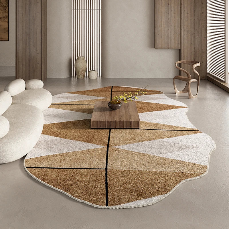 BowLift | Irregular Area Rug for Bedroom and Living Room Carpet
