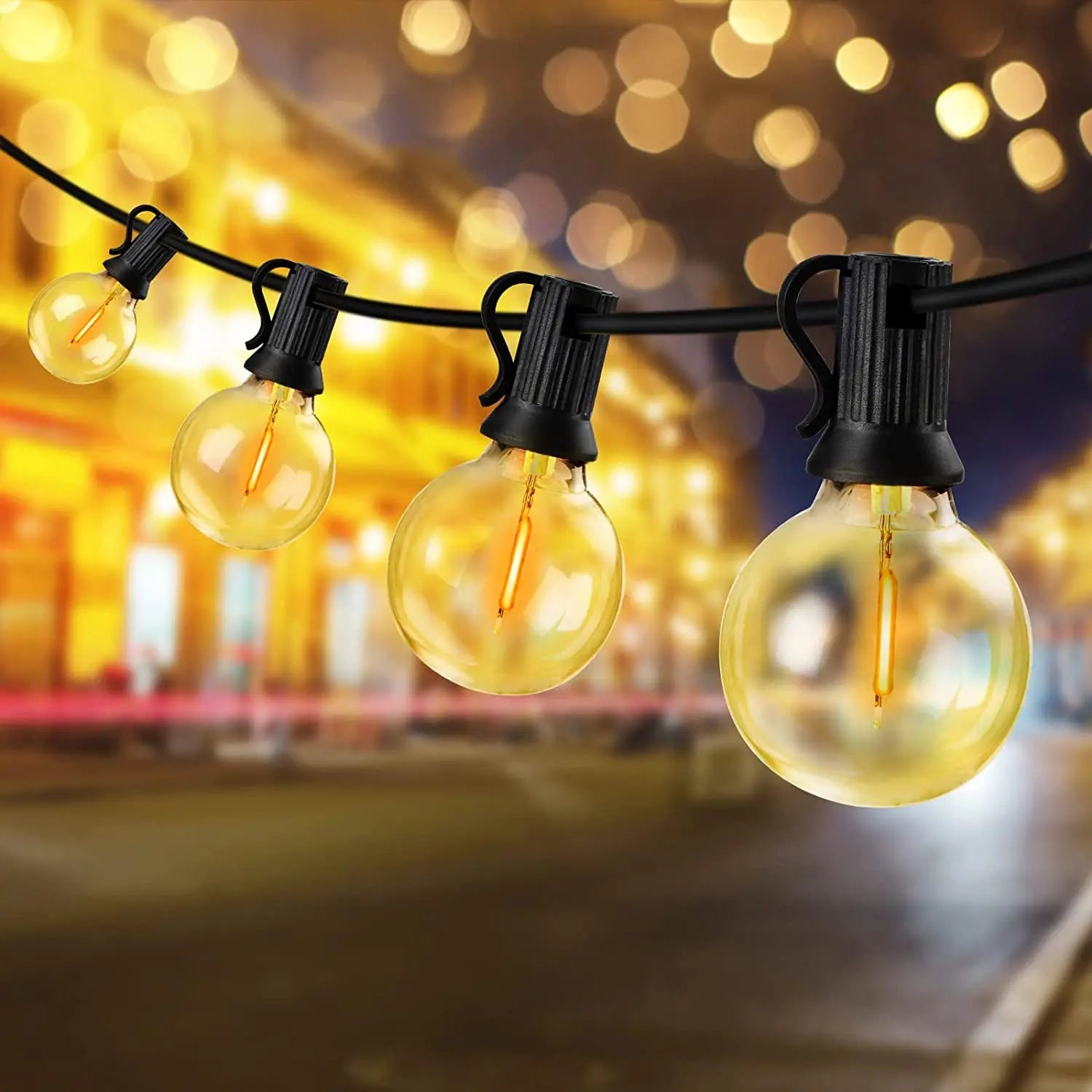 BowLift | Elegant Solar Bulb String Lights