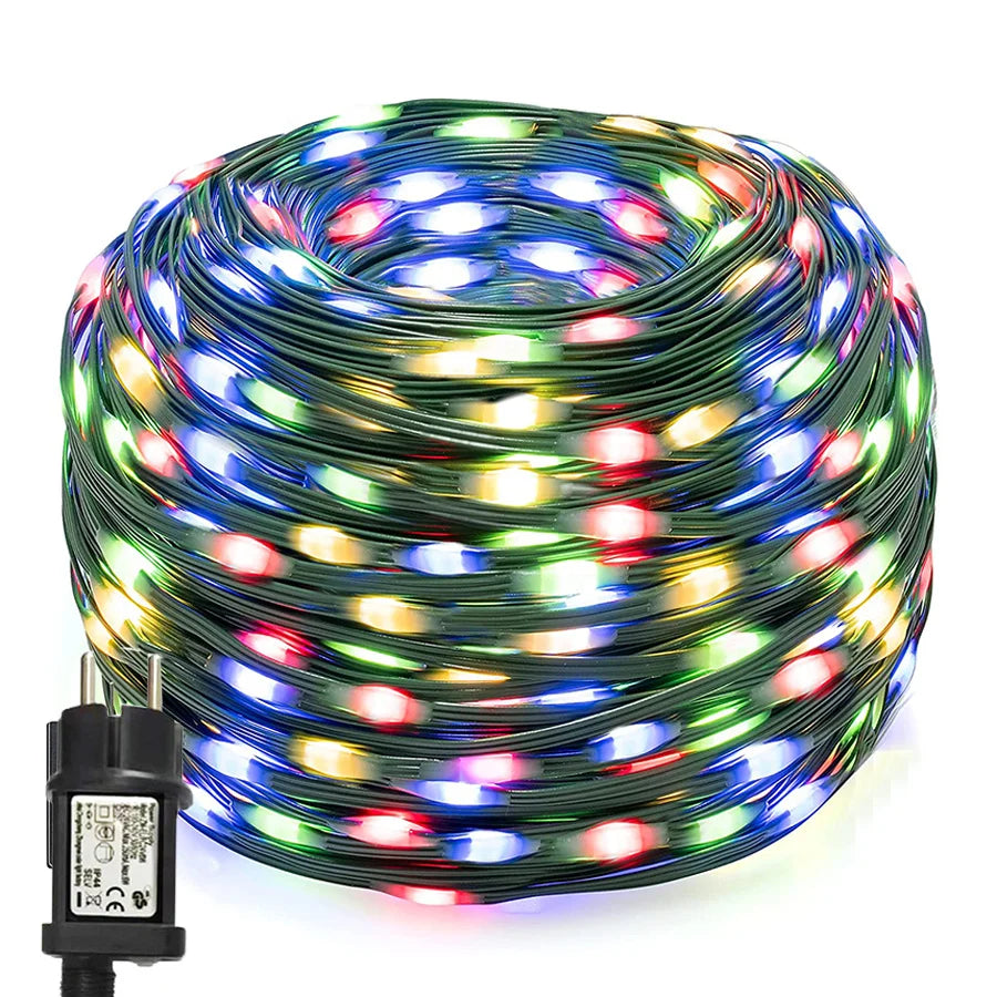 BowLift | VerdeLicht Waterproof LED Garland – Outdoor Lighting for Garden and Terrace