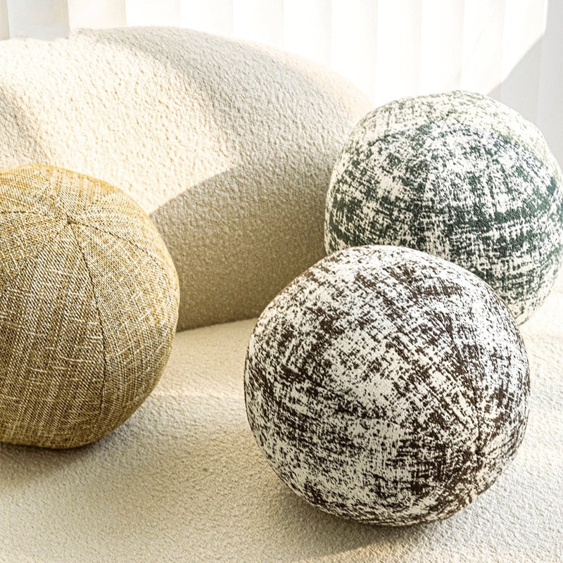 Woven Globe Cushion | Bowlift