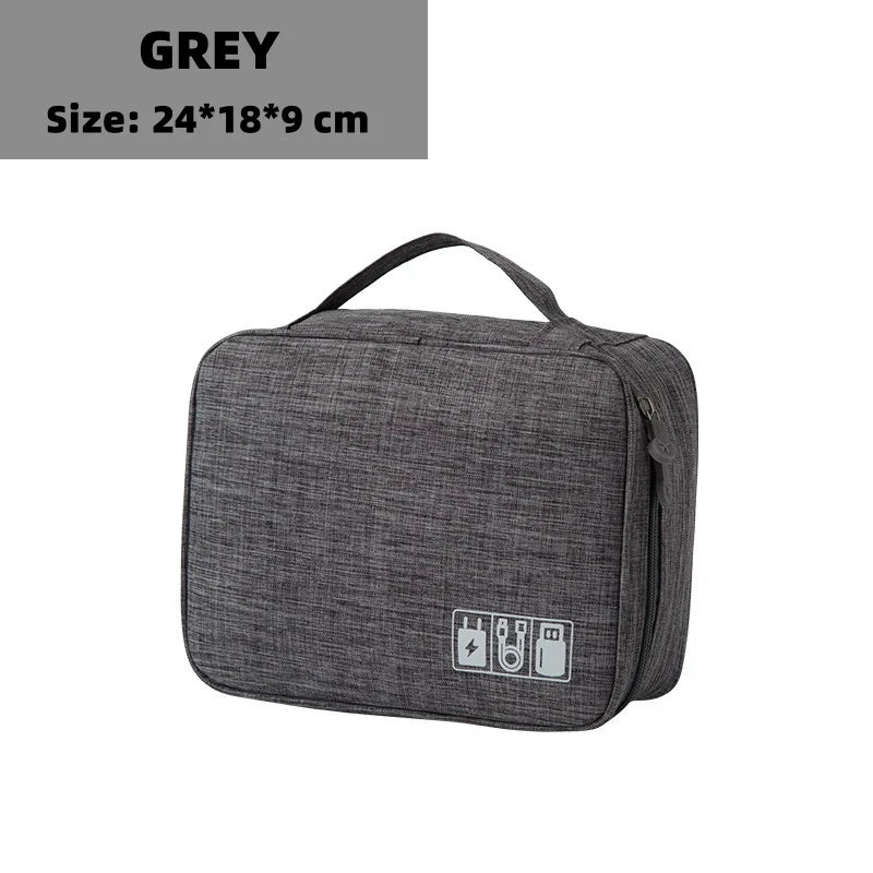 BowLift | Travio Toiletry Bag | Water Repellent & Compact | 6 Colors | 24×18×9 cm