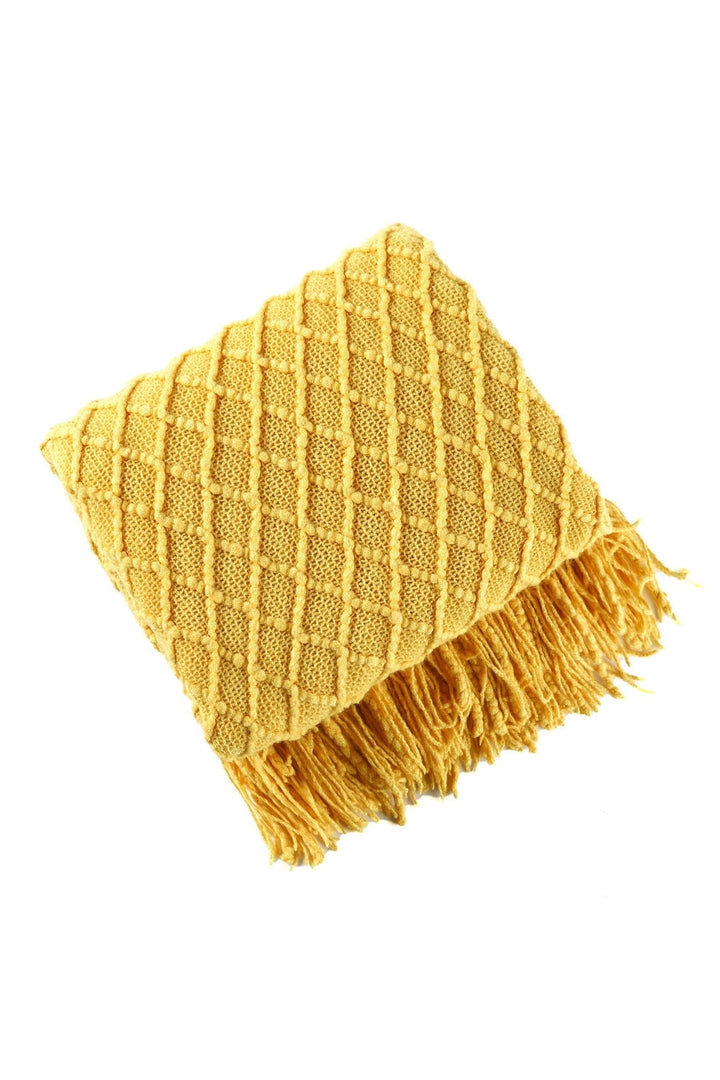 Solid Color Sofa Blanket | Bowlift