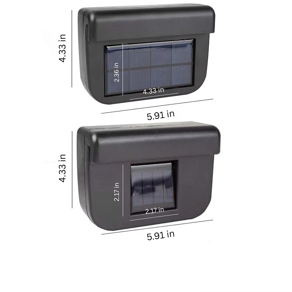 BowLift | Solar-Powered Car Ventilation Fan for Odor and Smoke Elimination