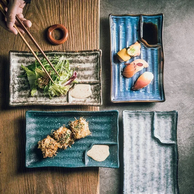 Artisan Ceramic Sushi Plates Bowlift
