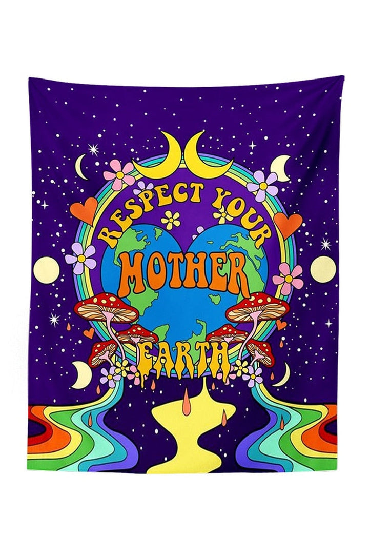 Trippy Moon Phase Tapestry | Bowlift