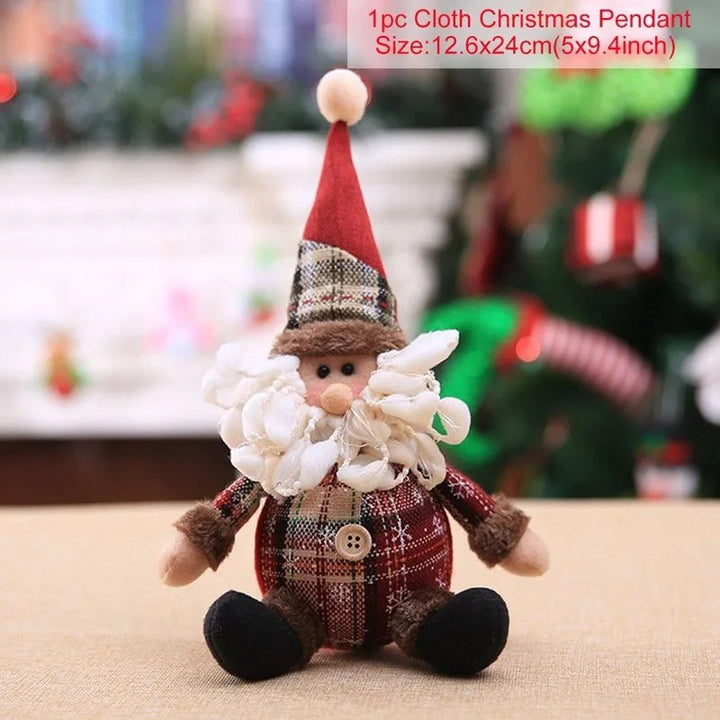 BowLift | Stylish Festive Santa Claus Doll for Elegant Holiday Decoration