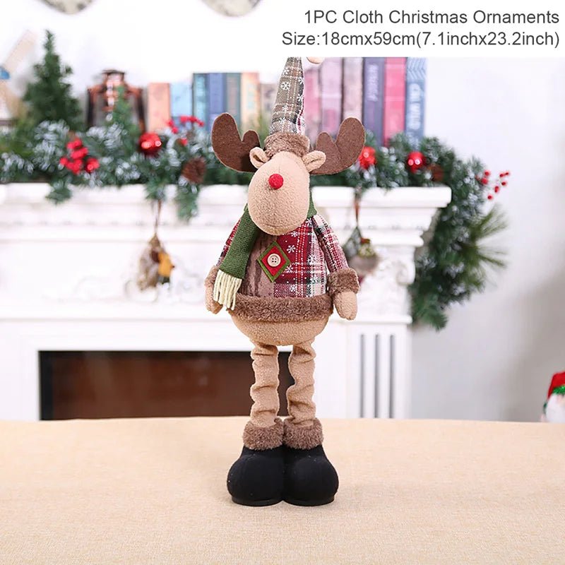 BowLift | Stylish Festive Santa Claus Doll for Elegant Holiday Decoration
