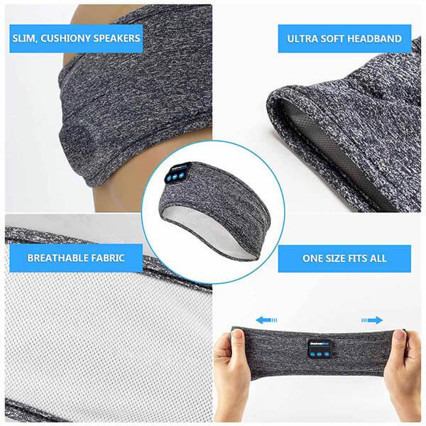 BowLift | SymphonyBand Sleepband with Wireless Headphones – Comfortable Sleeping & Relaxing