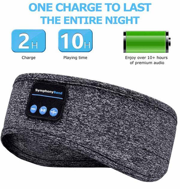BowLift | SymphonyBand Sleepband with Wireless Headphones – Comfortable Sleeping & Relaxing