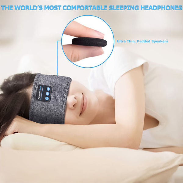 SymphonyBand Sleep Band with Wireless Headphones – Comfortable Sleeping & Relaxing | Bowlift
