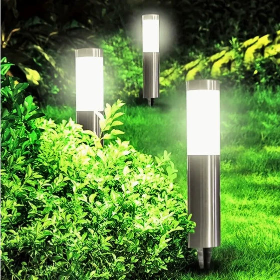 Solar Landscape Ground Stake Garden Camping Lawn Light