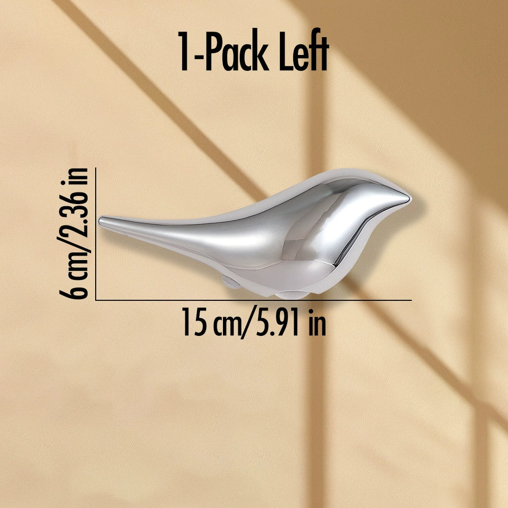 Luxury Home Gold/Silver Bird Wall Lamp Night Light Motion-Sensing Magnetic Dimmable