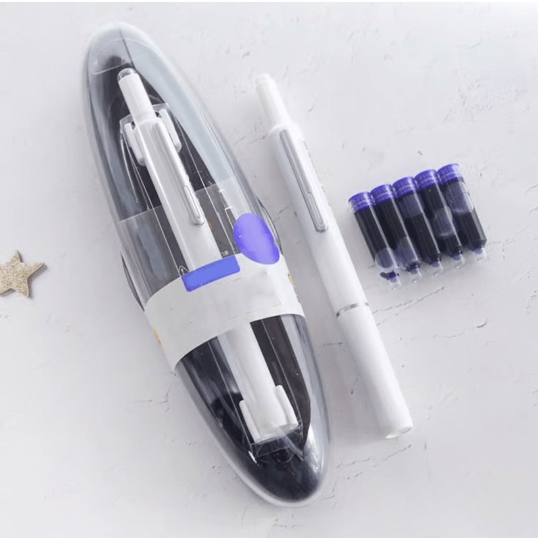 BowLift | Aurelio Elite Pen | Retractable Luxury Fountain Pen | Smooth Ink Flow | Elegant Writing Instrument & Gift for Professionals