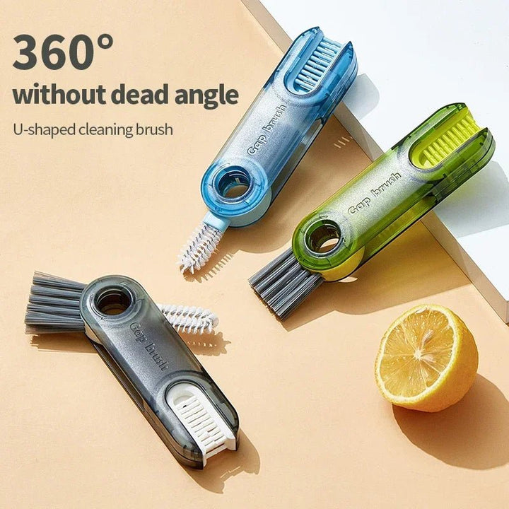 BowLift | Three-Head Cleaning Brush for Cups & Bottles