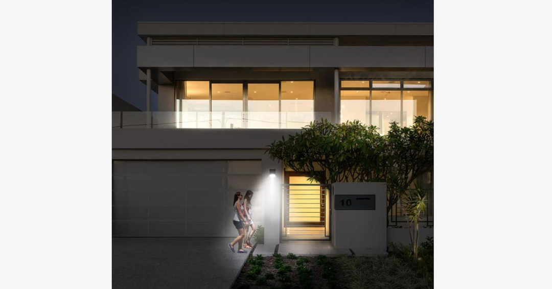 BowLift | Solar LED Sensor Wall Lamp – Do your part for the environment and increase safety in your area