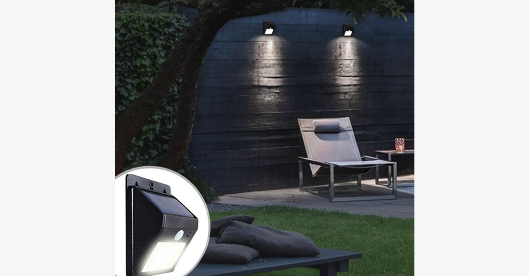 BowLift | Solar LED Sensor Wall Lamp – Do your part for the environment and increase safety in your area