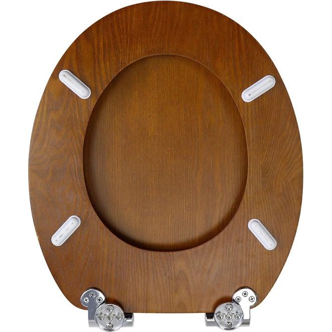 BowLift | Elegant plywood toilet seat with soft-close function