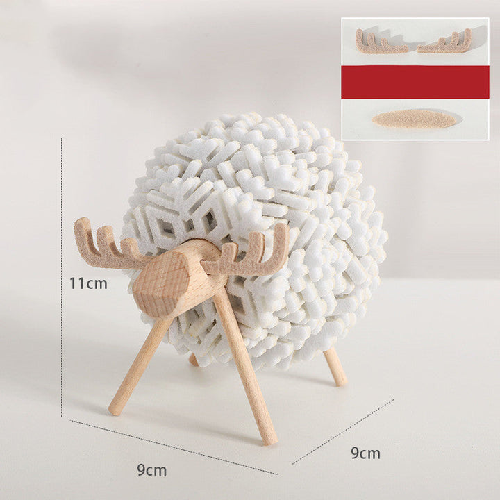 BowLift | Felt Sheep Coaster Set