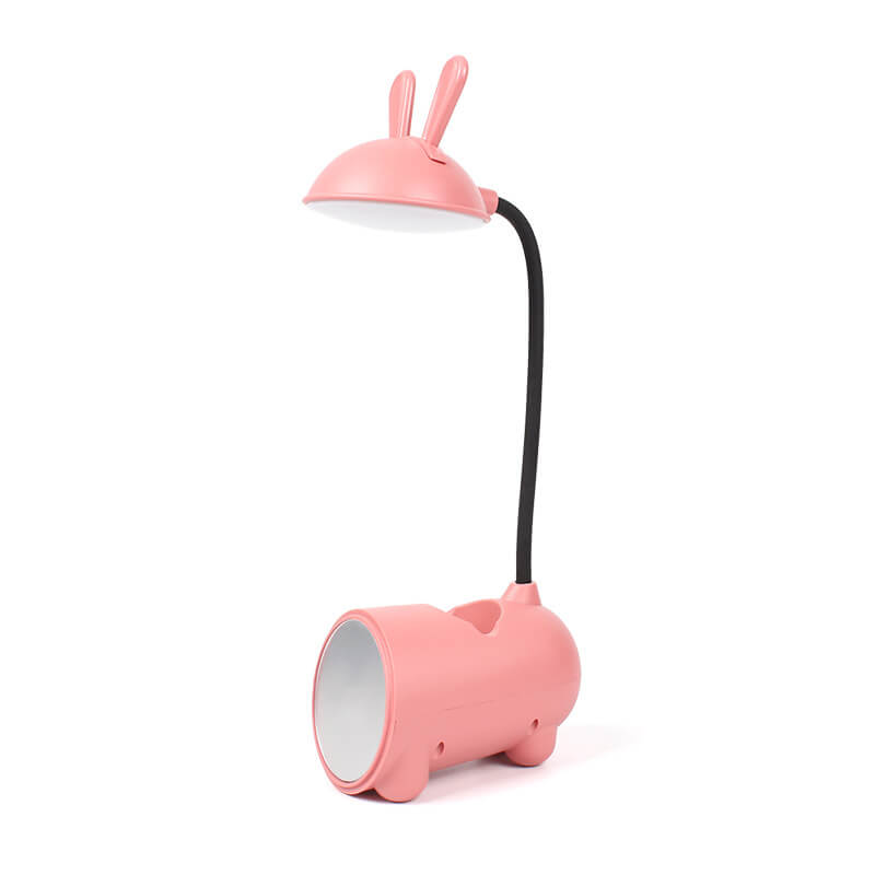 BowLift | LumoBun Table Lamp – Cute LED Desk Lamp with Pen Holder and USB Connection