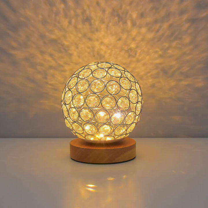 BowLift | Modern Minimalistic Round USB Rechargeable LED Night Light Table Lamp