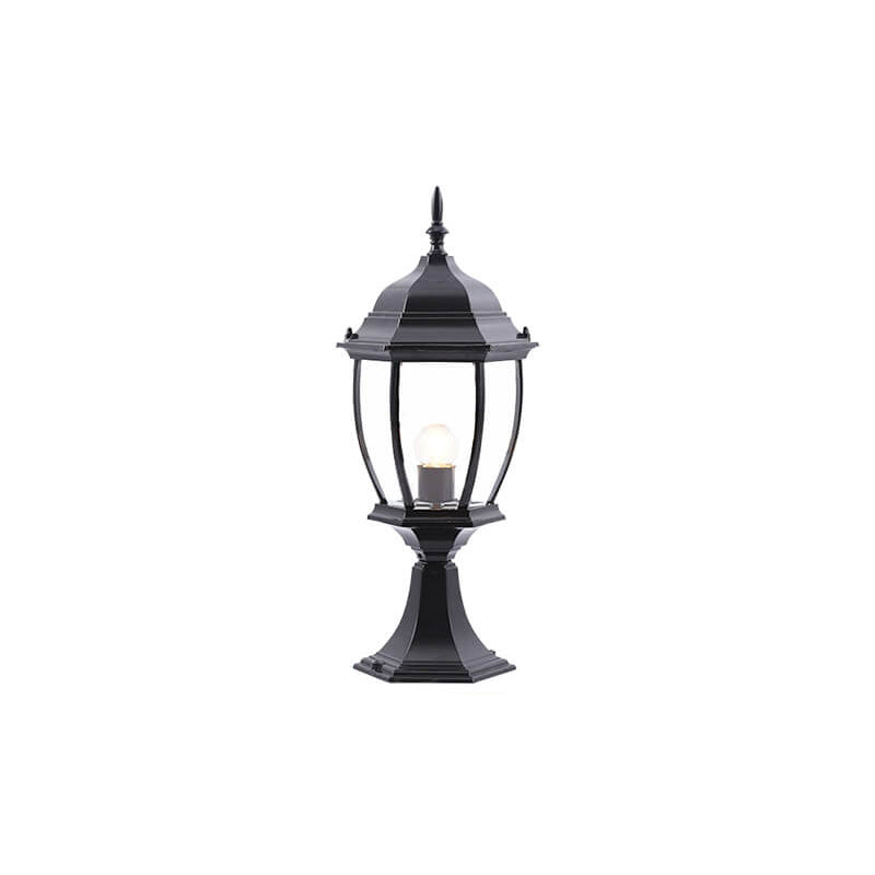 Outdoor Solar Waterproof Aluminum Glass 1-Light Lawn Landscape Light | Bowlift