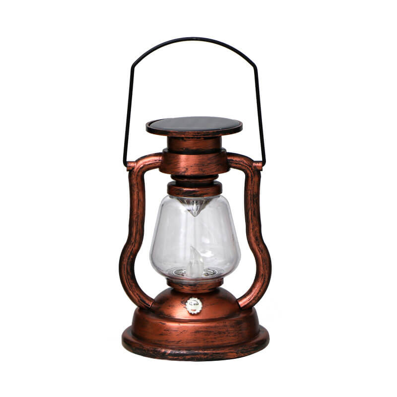 Solar Retro Kerosene Lamp Horse Lamp LED Outdoor Garden Patio Decoration Portable Flame Candle Light | Bowlift