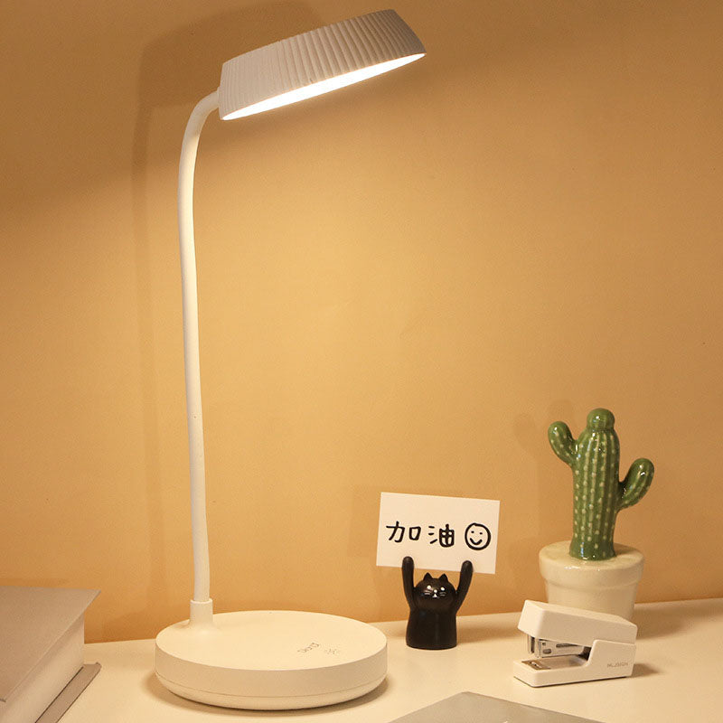 BowLift | LumaPlate Minimalist LED Table Lamp | USB Charging | Eye Protection | Touch Control | Modern Design