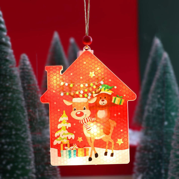 BowLift | Christmas Decorative LED Plastic Painted Hanging Lights