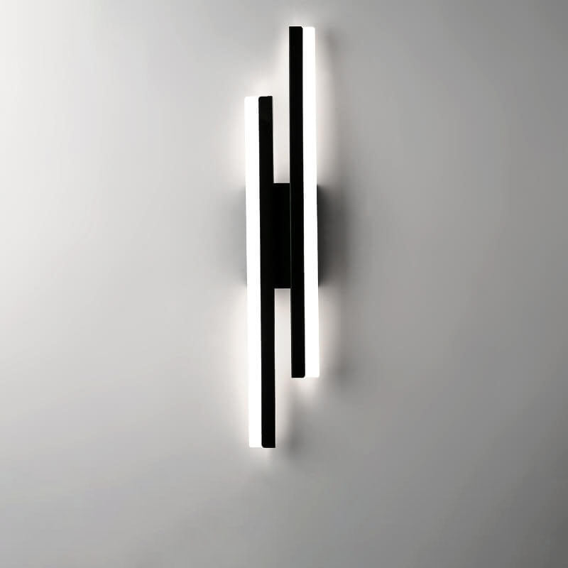 BowLift | LuxLine Modern LED Wall Lamp | Minimalist Design | Iron & Acrylic | Dimmable Light