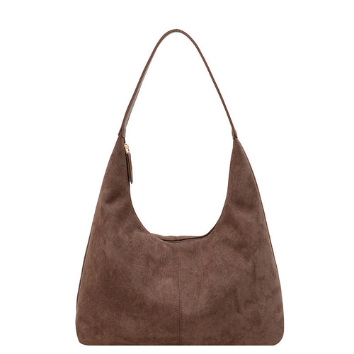 BowLift | Suede messenger bag with large capacity