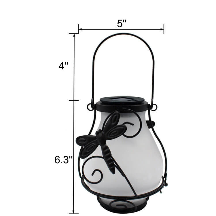 BowLift | Solar Retro Lantern LED Decorative Outdoor Waterproof Garden Hanging Light