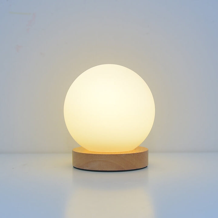 BowLift | Modern Minimalist Round USB rechargeable LED table lamp