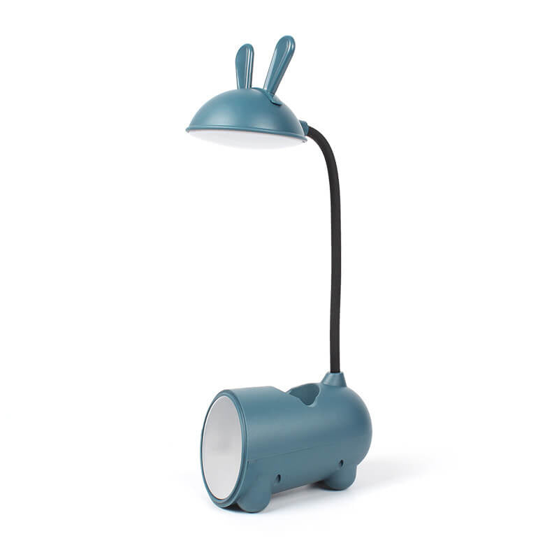BowLift | LumoBun Table Lamp – Cute LED Desk Lamp with Pen Holder and USB Connection