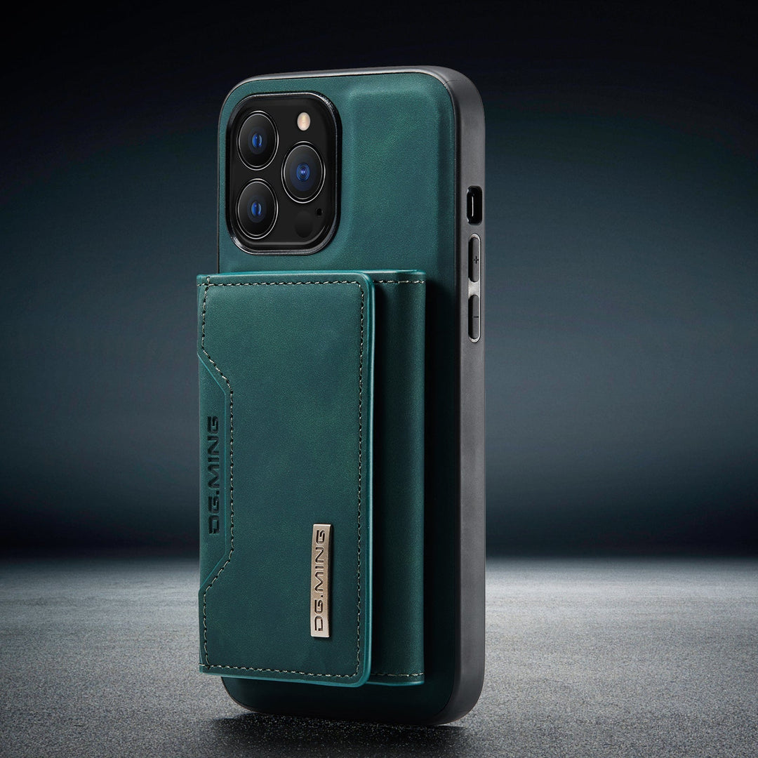 BowLift | 2 in 1 detachable leather wallet case for iPhone
