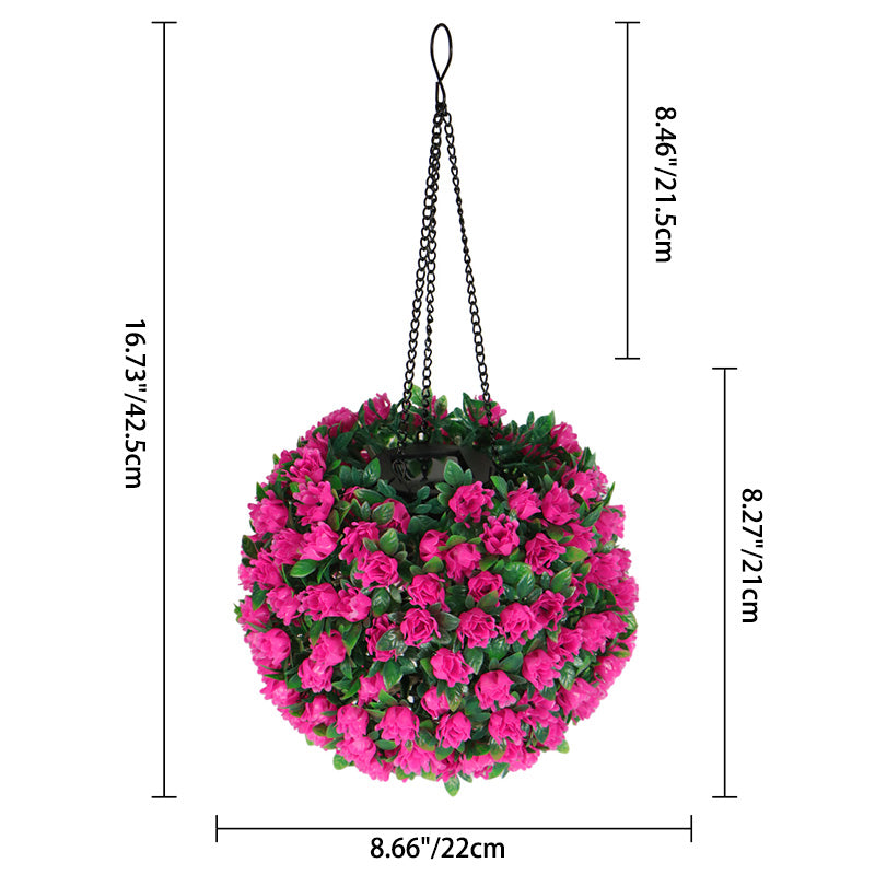 Contemporary Creative Waterproof Solar Flower Globe Plastic LED Outdoor Light For Garden | Bowlift