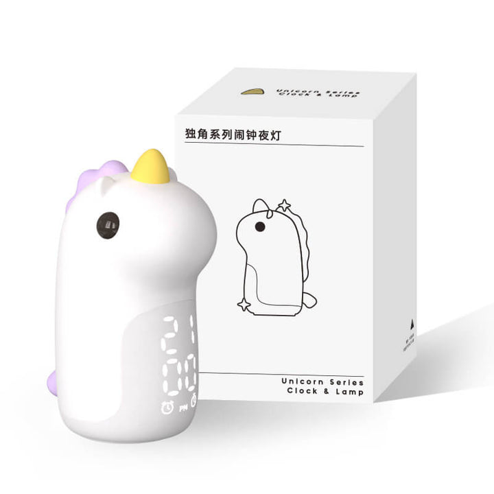 BowLift | Unilora DreamLight Alarm Clock | Unicorn Design | Timer & LED Night Light | Nursery Decor