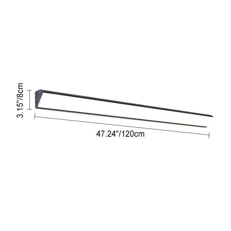BowLift | AquaBar Modern LED Outdoor Wall Light | Aluminum & Acrylic | Durable & Waterproof | Warm White | Various Sizes