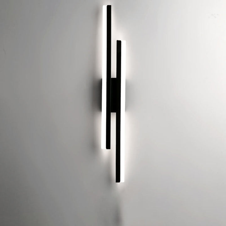 BowLift | LuxLine Modern LED Wall Lamp | Minimalist Design | Iron & Acrylic | Dimmable Light