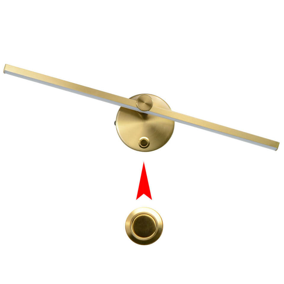 BowLift | Nordic Minimalist Aluminium Long Bar Switch LED Mirror Wall Light Lamp